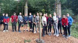 Our L3 Sports students are already getting stuck in during their induction trip to Go Ape!🦧